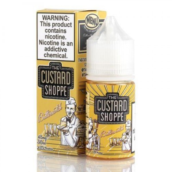 Butterscotch by Custard Shoppe Salt 30ml