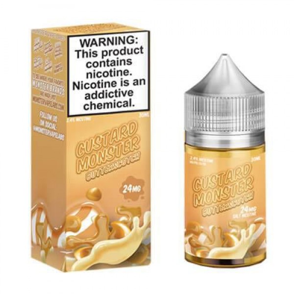 Custard Monster Butterscotch by Jam Monster SALT 30ml