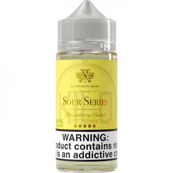 Strawberry Sours E-Liquid 100ml by Kilo Sour Series