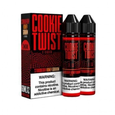 Strawberry Honey Graham by Cookie Twist E-Liquid 120ml