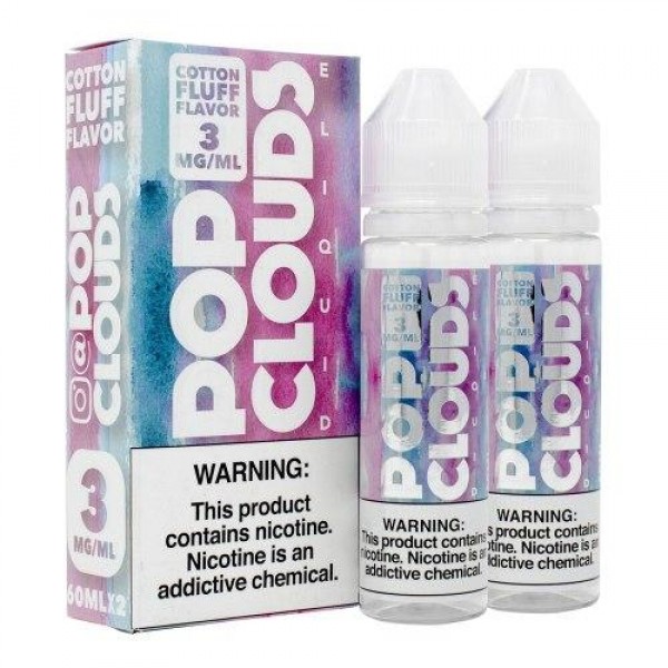 Cotton Fluff by Pop Clouds E-liquid 120ml