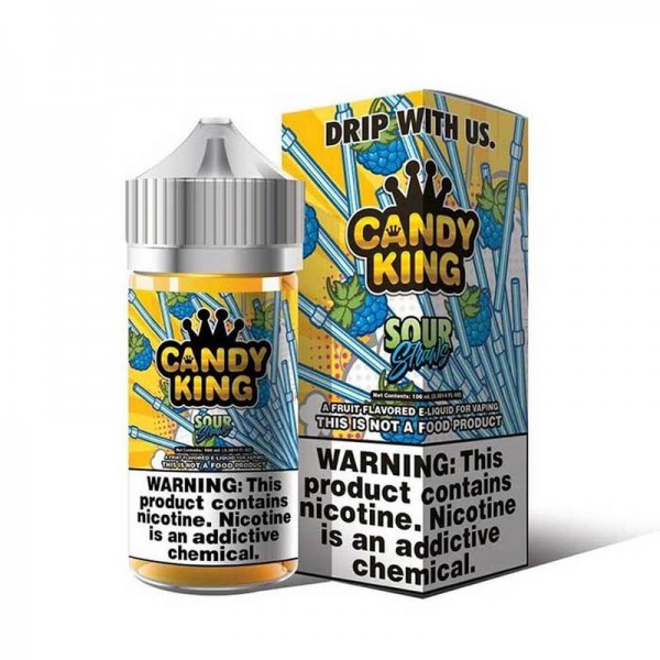 Sour Straws by Candy King 100ml