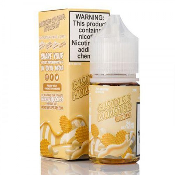 Custard Monster Vanilla by Jam Monster Salt 30ml