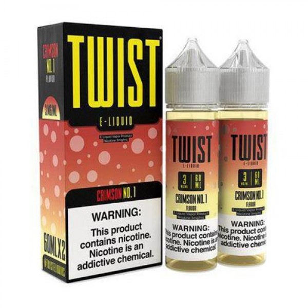 Crimson No. 1 (Strawberry Crush Lemonade) by Lemon Twist E-liquids 120ml