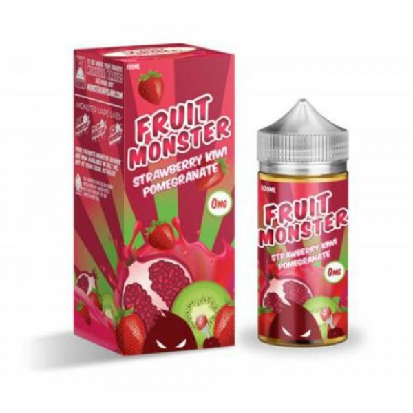 Fruit Monster Strawberry Kiwi Pomegranate by Jam Monster 100ml