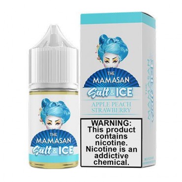 Apple Peach Strawberry Ice by The Mamasan Salt 30ml