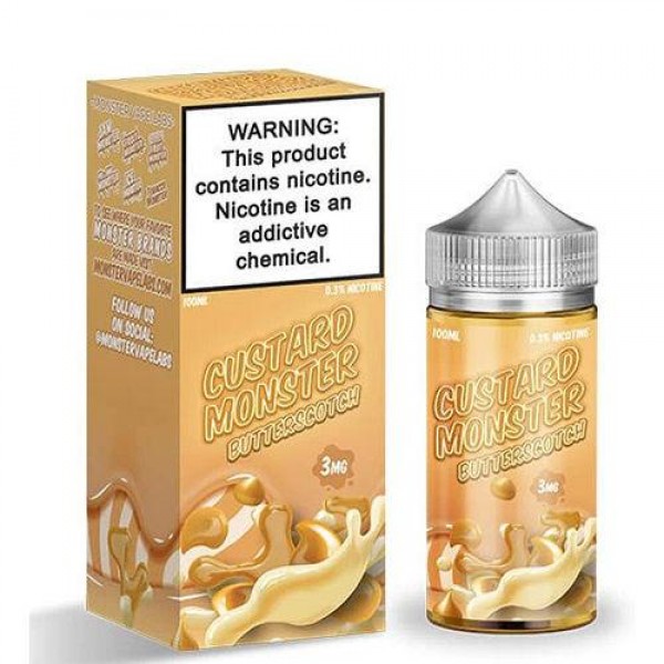 Custard Monster Butterscotch by Jam Monster 100ml