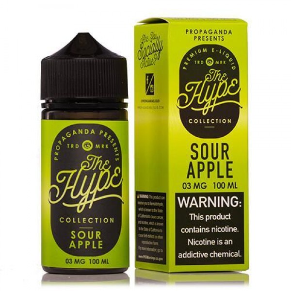 The Hype Collection Sour Apple by Propaganda 100ml