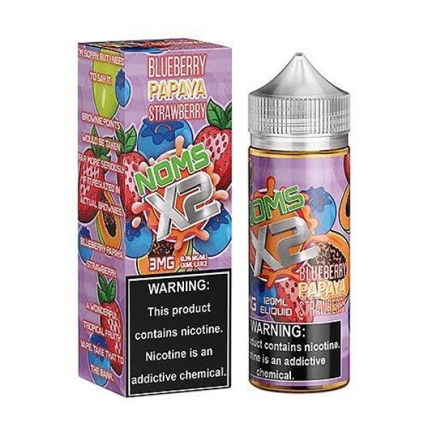 Blueberry Papaya Strawberry by Noms X2 120ML