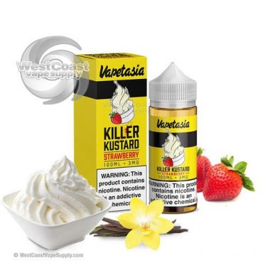 Killer Kustard Strawberry by Vapetasia 100ml