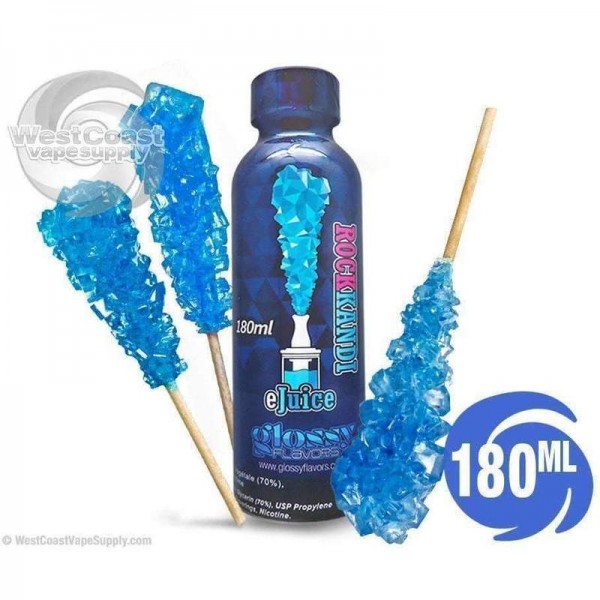 Blue Raspberry Rock Kandi by Glossy Flavors 180ml