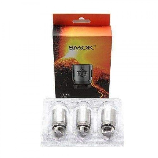 SMOK TFV8 Coils V8-T6 Turbo Engines Replacement 3-Pack