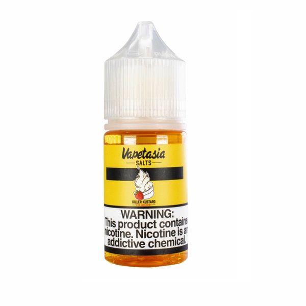 Killer Kustard Strawberry by Vapetasia Salts 30ml