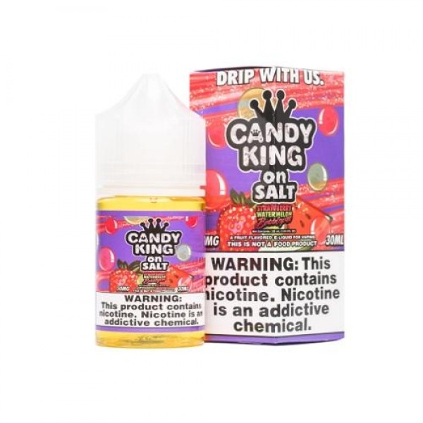 Strawberry Watermelon Bubblegum 30ml by Candy King on Salt