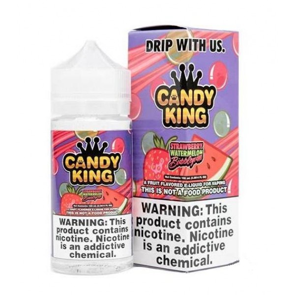 Strawberry Watermelon Bubblegum by Candy King 100ml